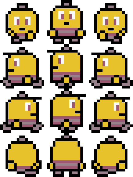 Post) And I Wanted His Sprite To Be The Same Size As - Illustration (432x576), Png Download