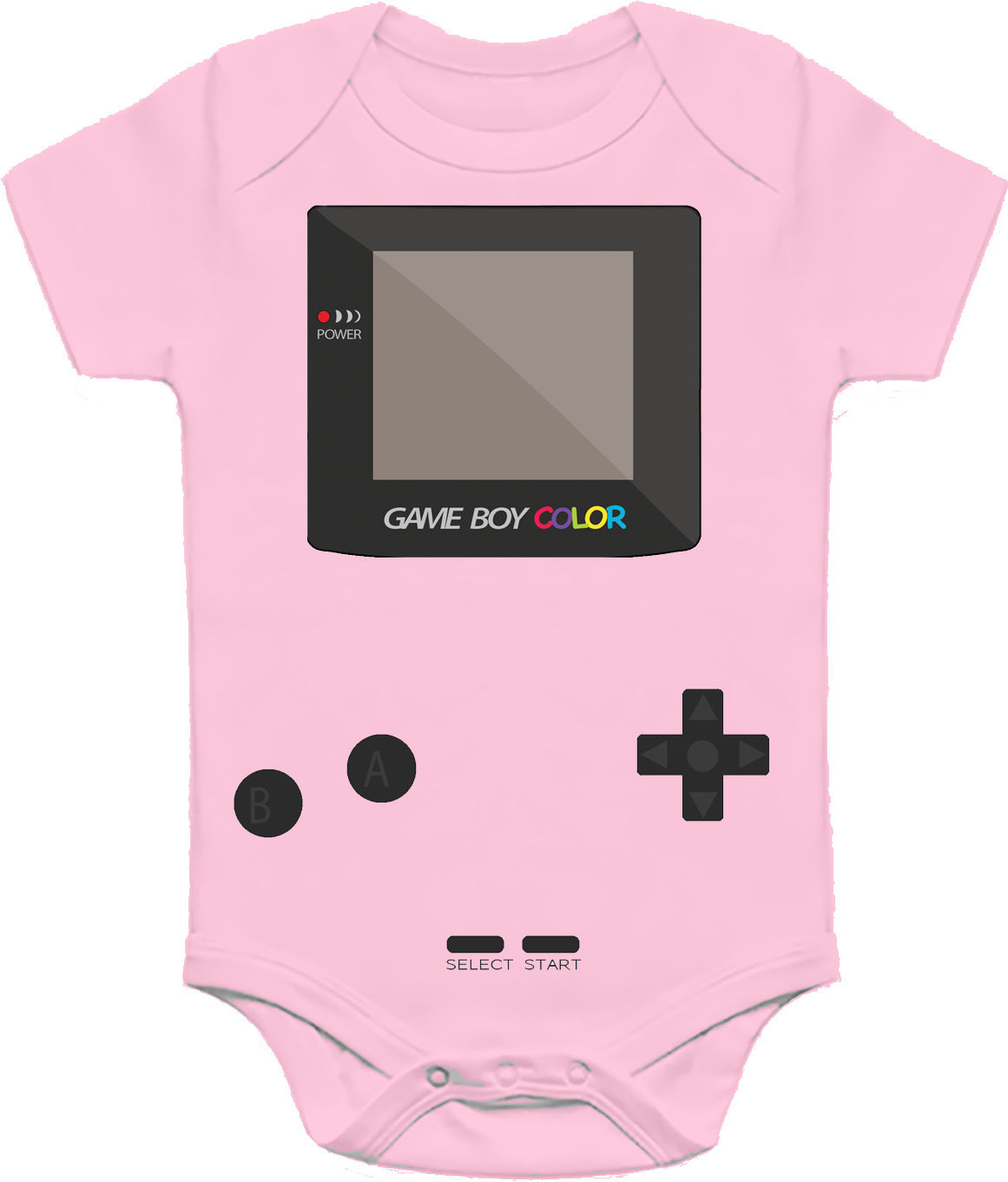 Pink Gameboy Color Onesie - Game Boy (1536x1536), Png Download
