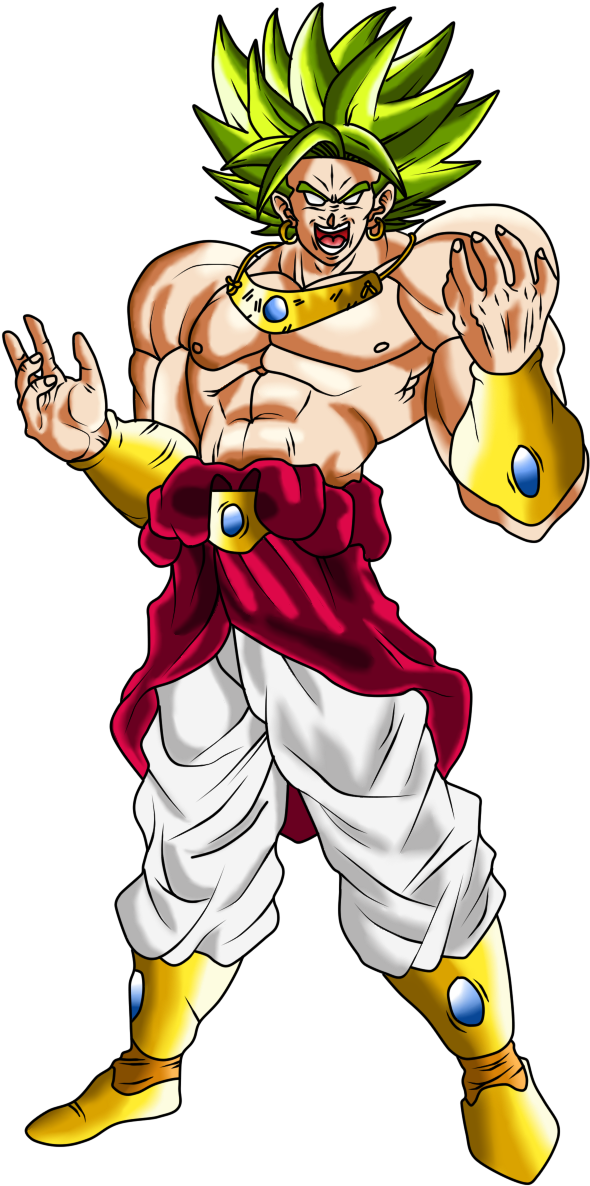 Svg Library Library And Bio On Dragonball Ultimatum - Broly Lssj Broly Png Hd (900x1273), Png Download