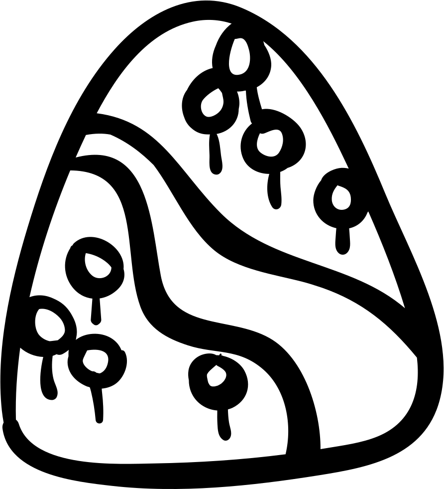 Drawn Mountain Mountain Road - Drawing (892x981), Png Download