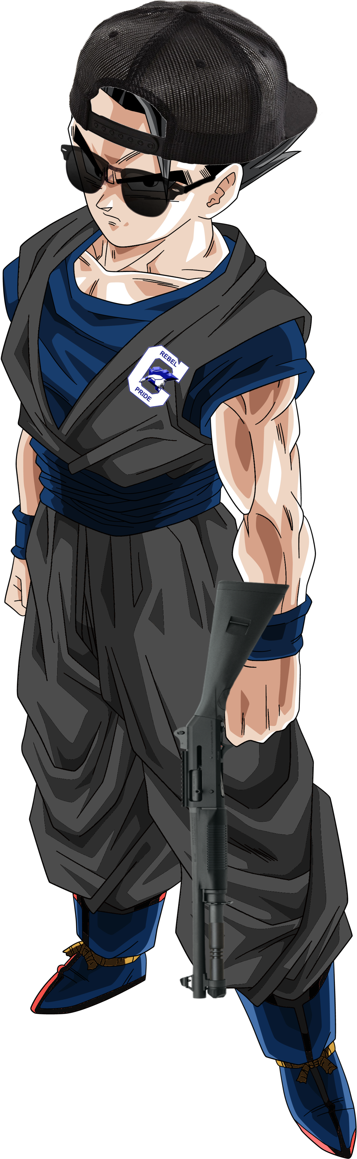 View Samegoogleiqdbsaucenao 1478341680828 , - Gohan Black (1280x4134), Png Download