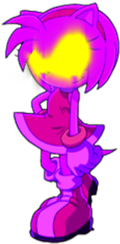 False Amy Rose - Smash Bros Lawl False Characters (655x480), Png Download