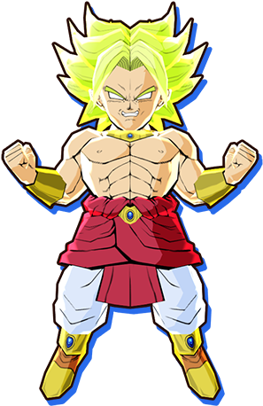 Broly - Dragon Ball Fusions Broly (462x461), Png Download