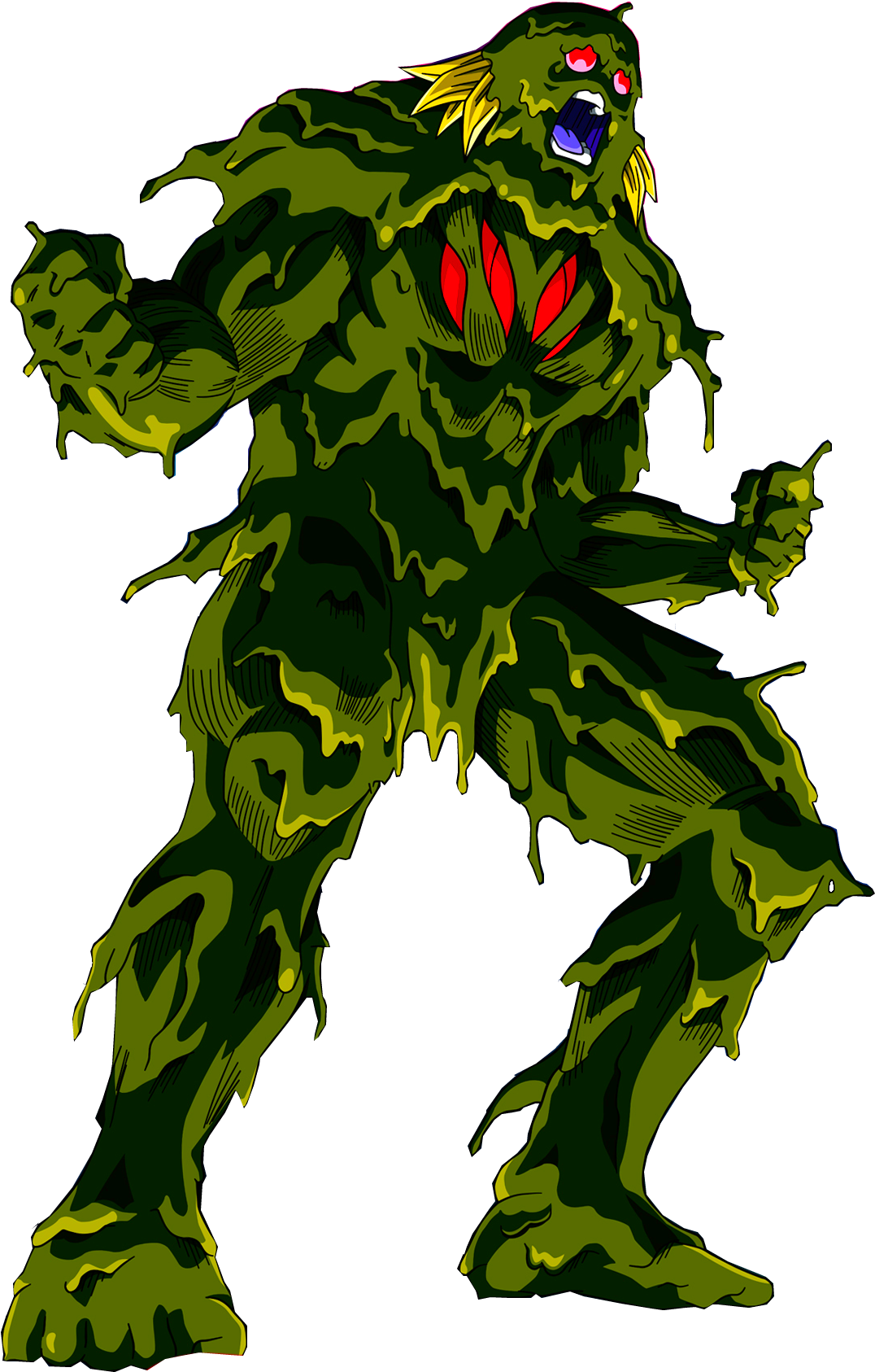 Bio Broly Png Vector Library Stock - Imagenes De Dragon Ball Z Bido Bio Men (1109x1699), Png Download