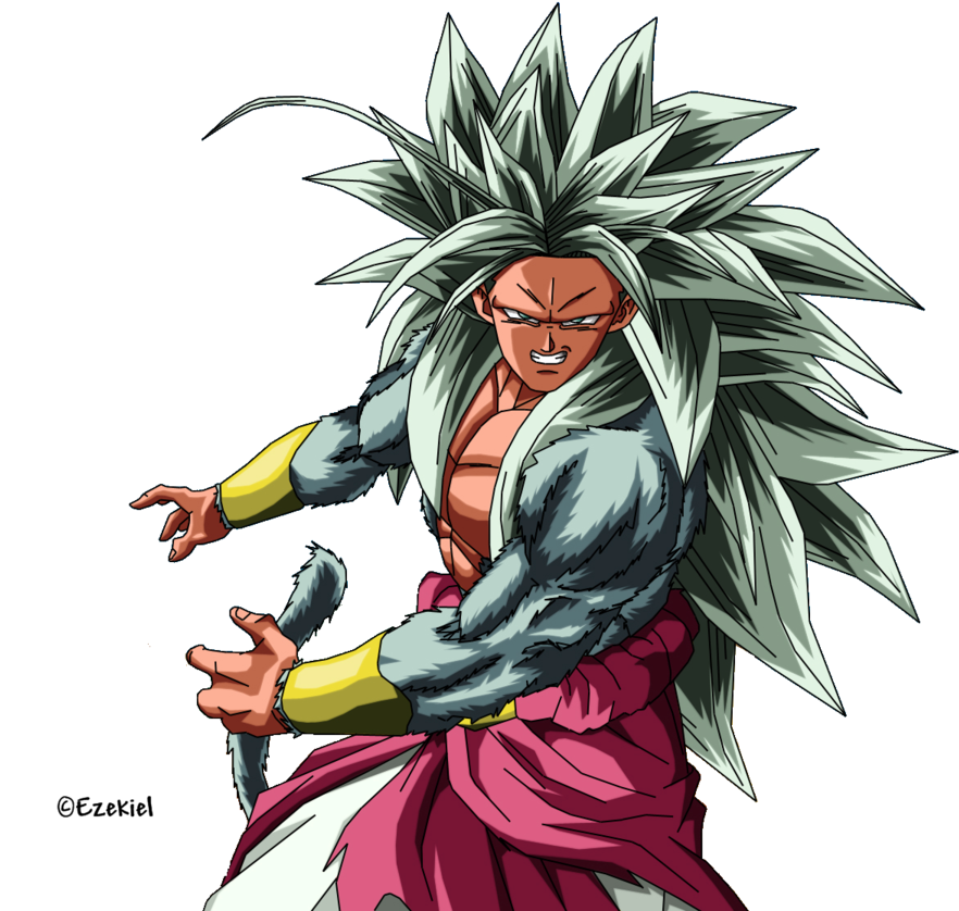 Broly Ssj - 7 Vien Ngoc Rong Broly (900x857), Png Download