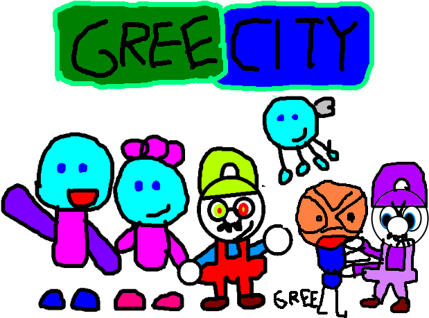 Gree Shit - Gree City (640x480), Png Download