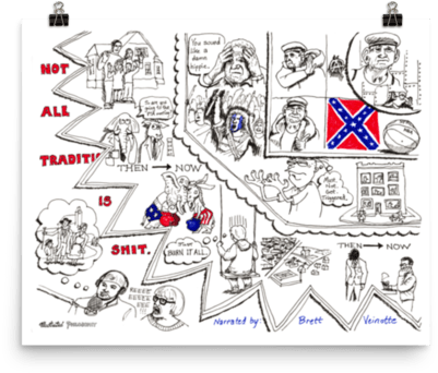 Not All Tradition Is Shit - Doodle (500x500), Png Download