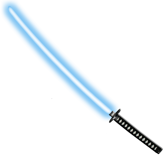 Lightsaber Transparent Background Pictures To Pin On - Thin Katanas (678x641), Png Download