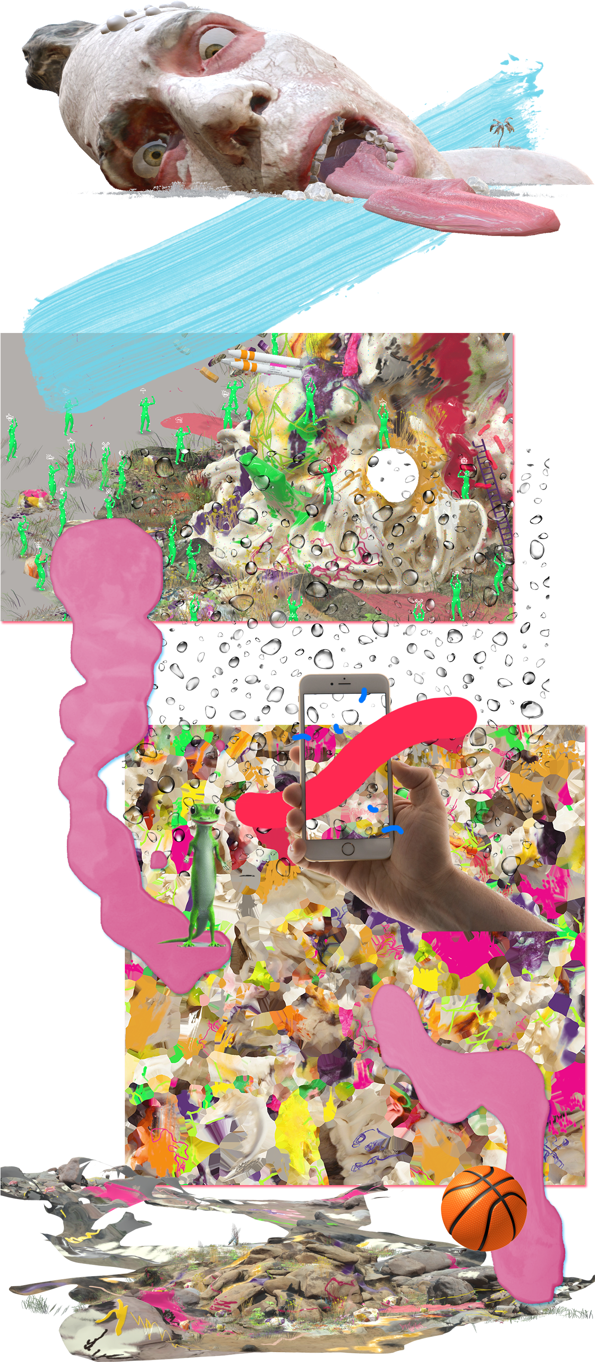 09 Jul 2016 - Floral Design (1200x2800), Png Download