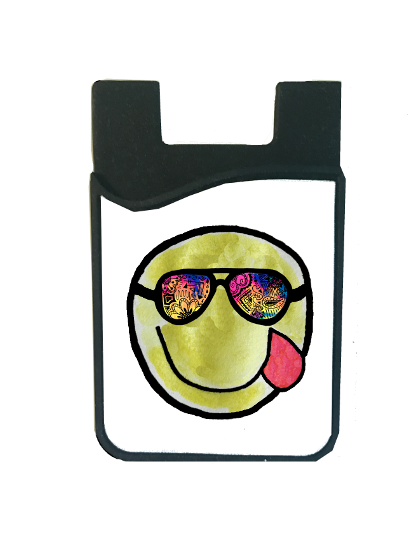Galaxy Sun Emoji Card Caddy - Emoji (500x667), Png Download