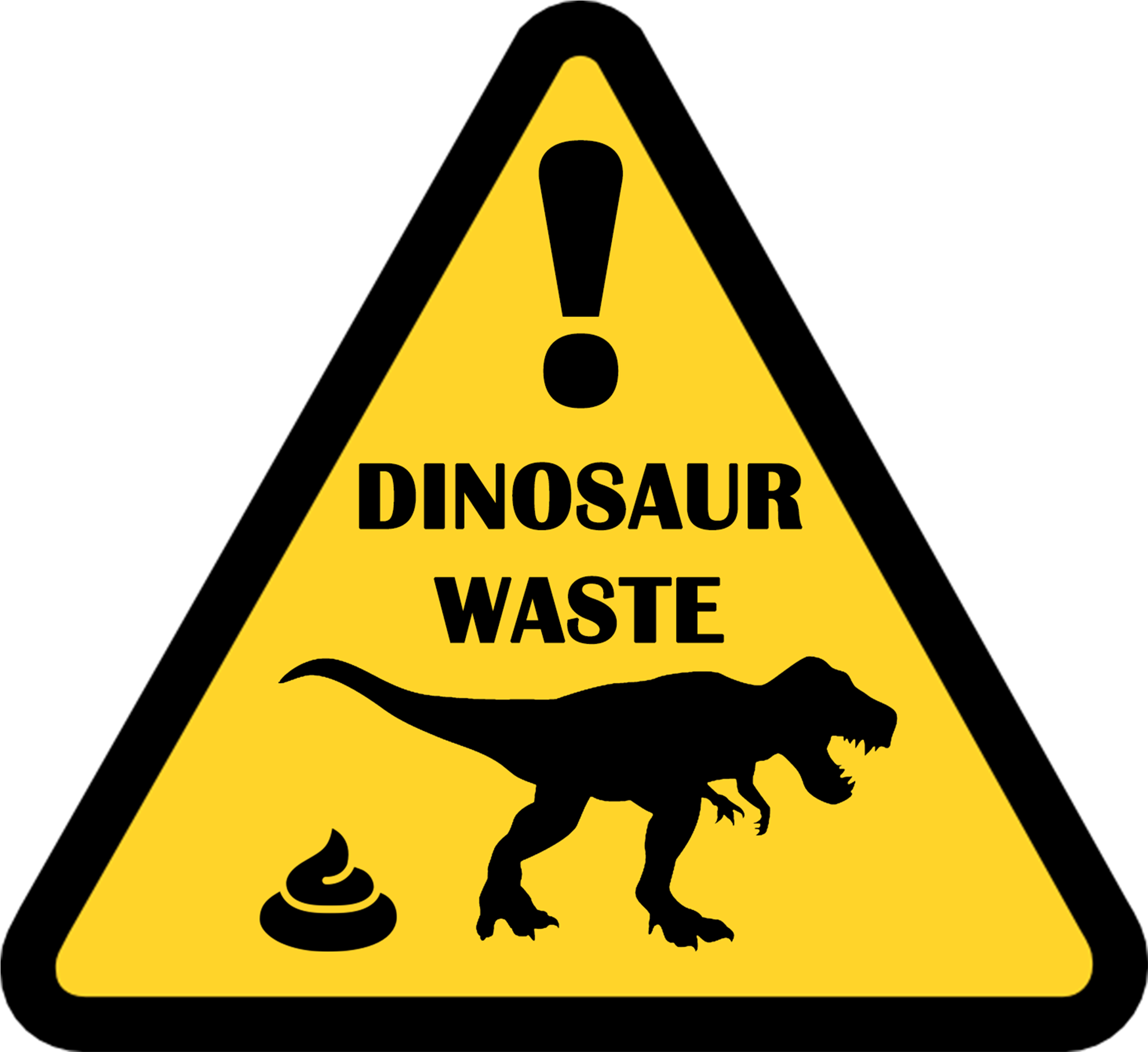 Waste Shit Funny Sign Png Hd Hq - Slippery Surface Sign Png (2550x2550), Png Download
