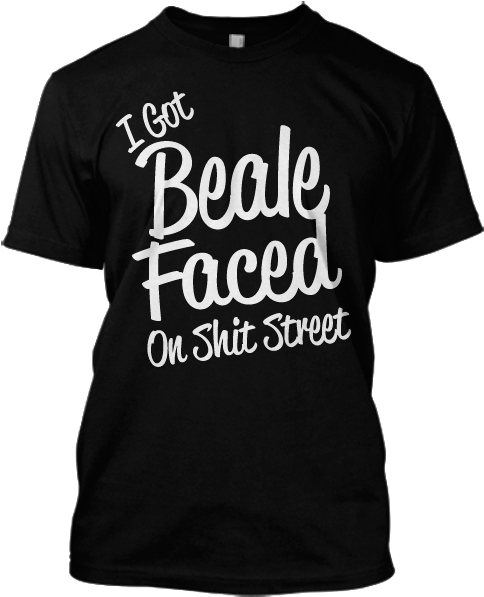 I Got Beale Faced On Shirt Street - Stand With Trump Shirt (700x764), Png Download