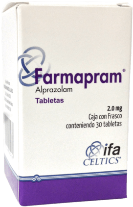 Svg Black And White Download Farmapram Alprazolam Penza - Alprazolam Tabletas 2.0 Mg (480x480), Png Download