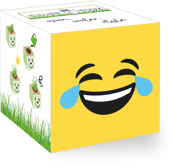 Grass Cube 'elefant (800x800), Png Download