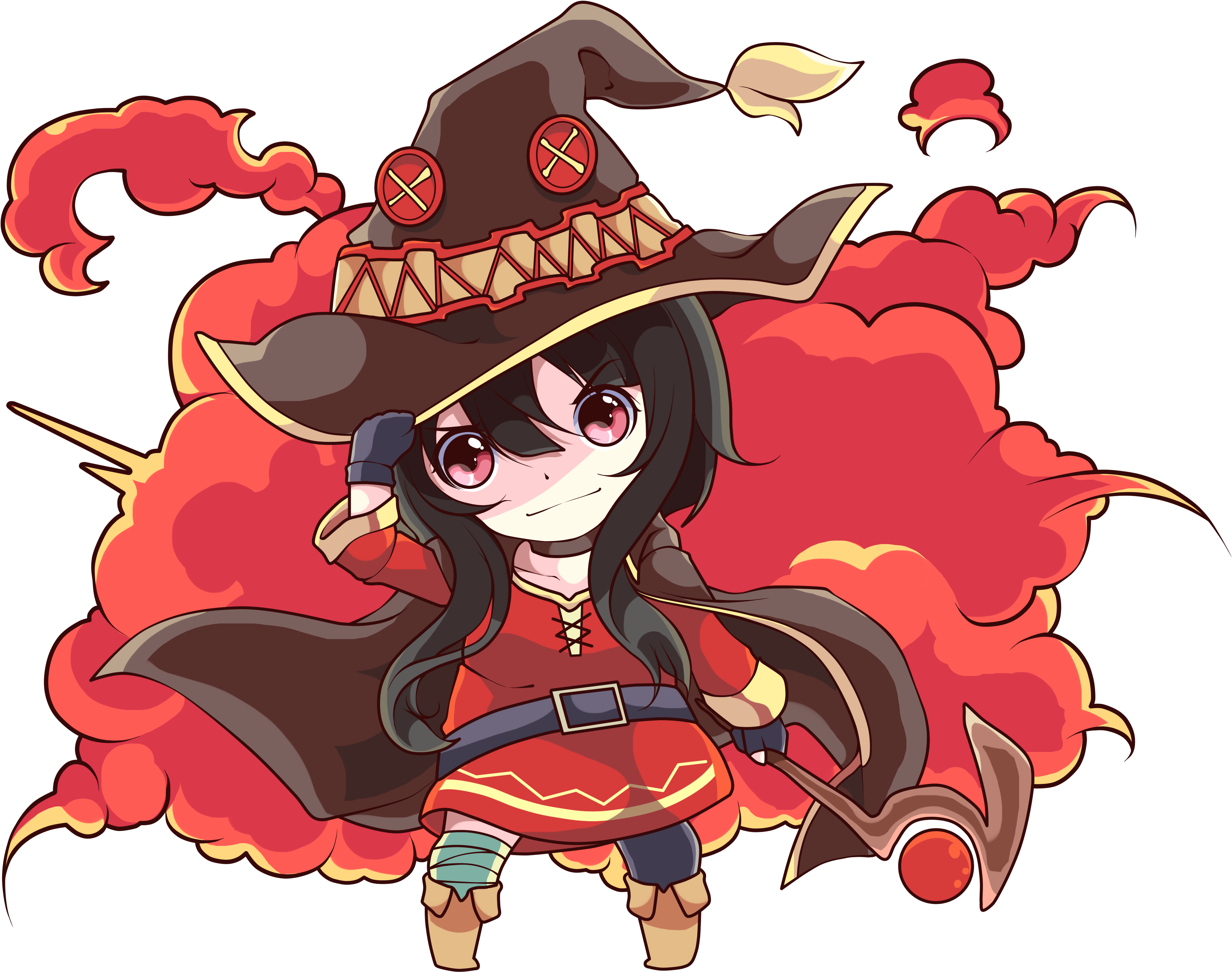 Hd Wallpaper - Megumin Shirt (4169x2953), Png Download