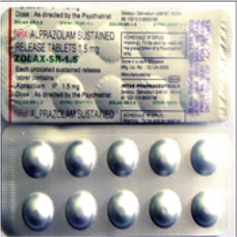 Alprazolam (650x489), Png Download
