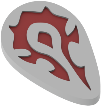 Horde Logo - World Of Warcraft Horde (640x480), Png Download