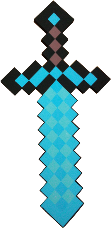 Halloween Children My World Around The Coolies Afraid - Minecraft Birthday Cake With Sword (800x800), Png Download