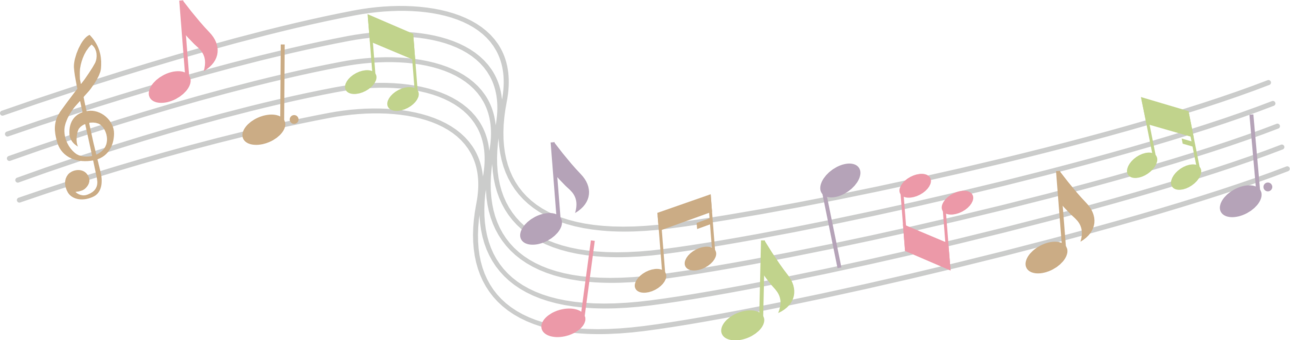 Musical Note Staff Melody Sheet Music - Musical Note (1290x340), Png Download