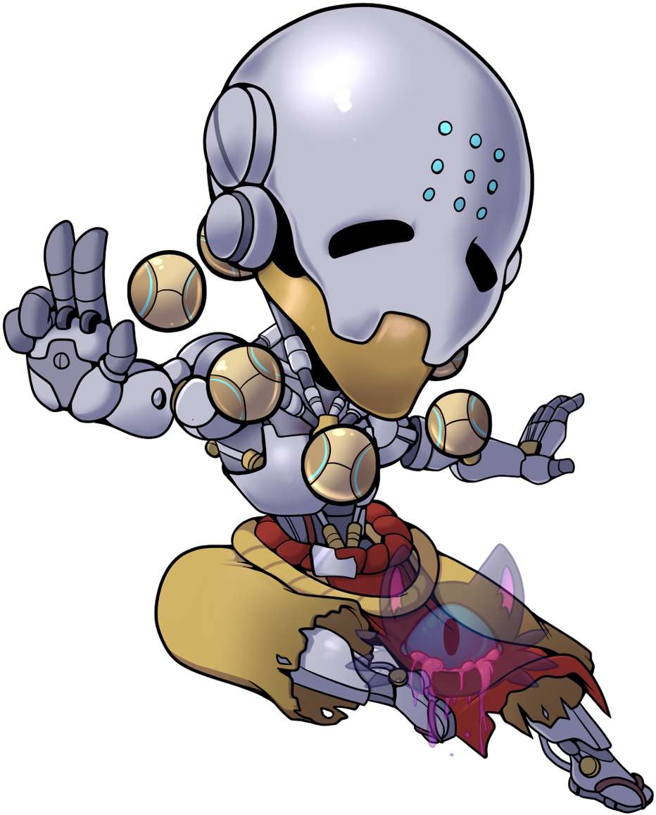 From Beyond The Grave On Twitter - Zenyatta Sticker (1007x1200), Png Download