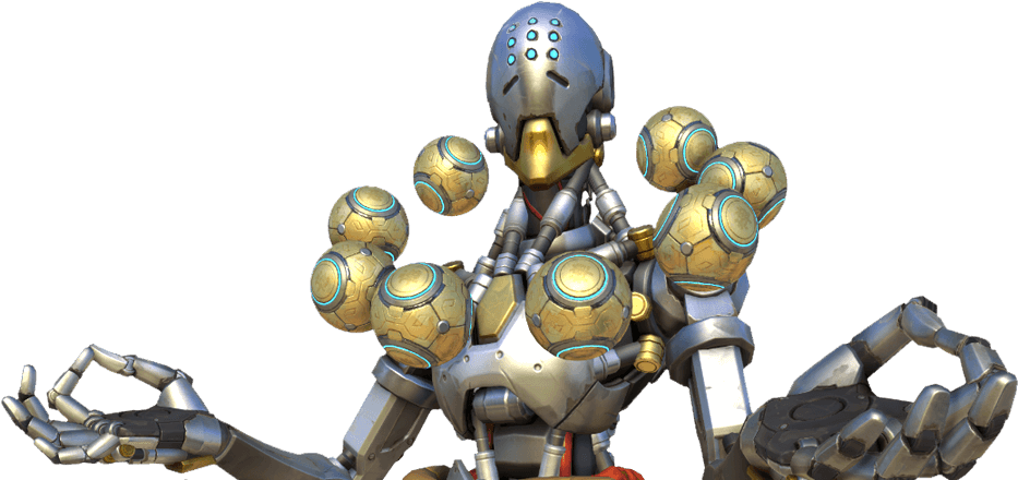 Overwatch Heroes Transparent (1098x449), Png Download