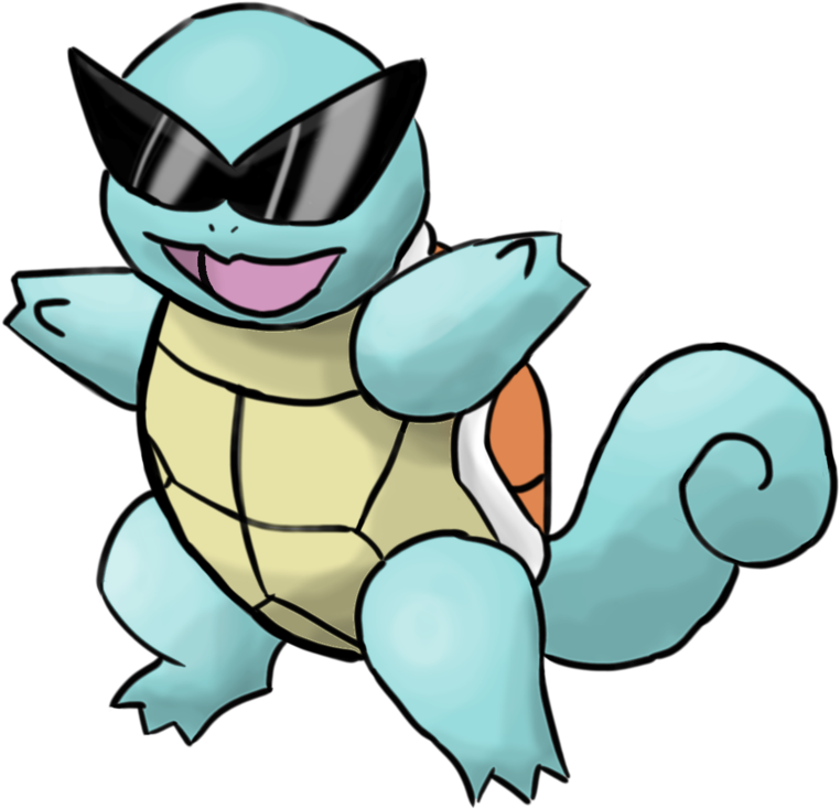 Squirtle Squad By Jezcane On Deviantart - Squirtle Transparent (1024x768), Png Download