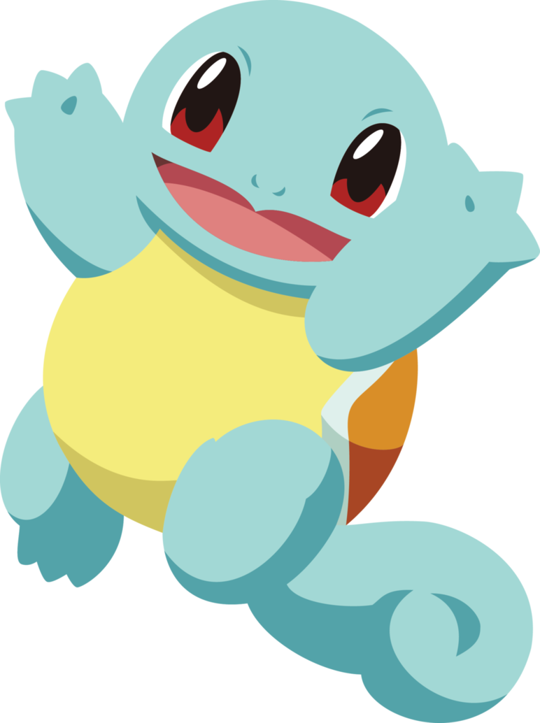 Squirtle Vector By Pokinee-d72iwki - Squirtle Vector (772x1034), Png Download