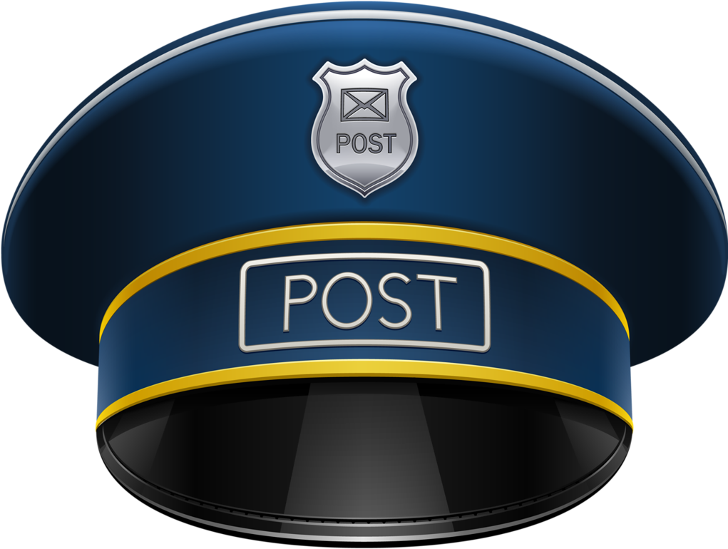 Яндекс - Фотки - Mail Carrier Hat Clipart (1024x797), Png Download