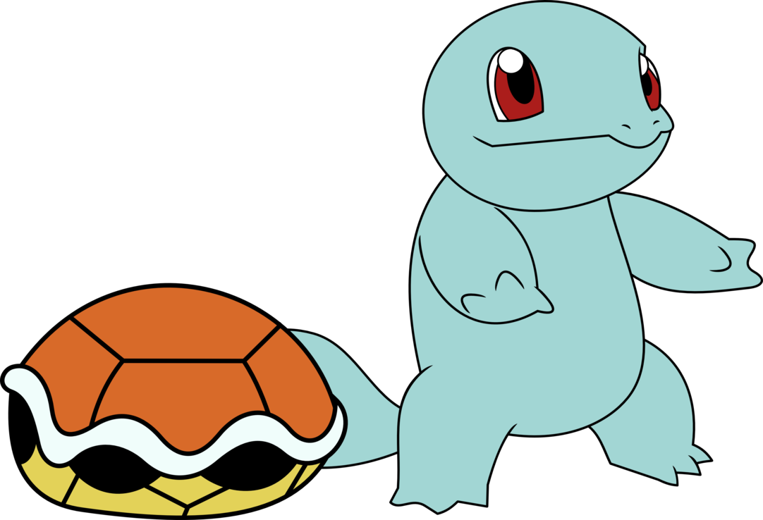 Pokemon Png Pack - Naked Squirtle (1082x738), Png Download