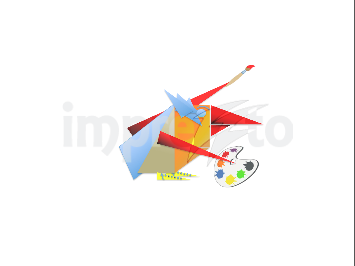 Alter Ego In Italian Shoes - Paint Palette (1196x898), Png Download