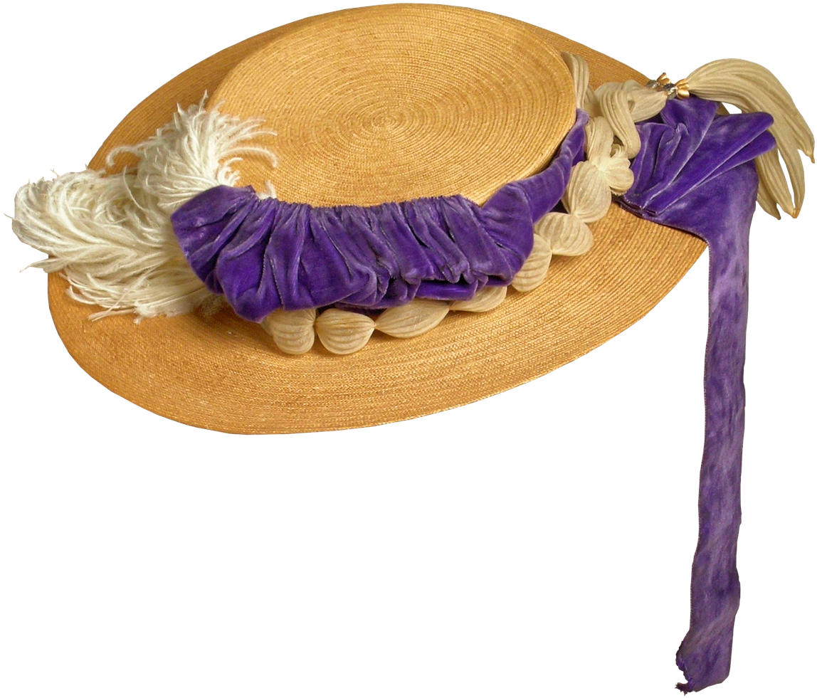 Womans Seaside Hat,straw Hat,ladies Hat,hat,straw,antique, - Woman's Seaside Hat (500x402), Png Download