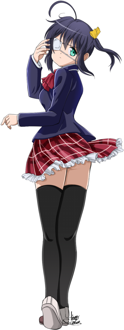 Pin By Tiago Gomes On Deviantart & Youtube - Love, Chunibyo & Other Delusions (670x1191), Png Download