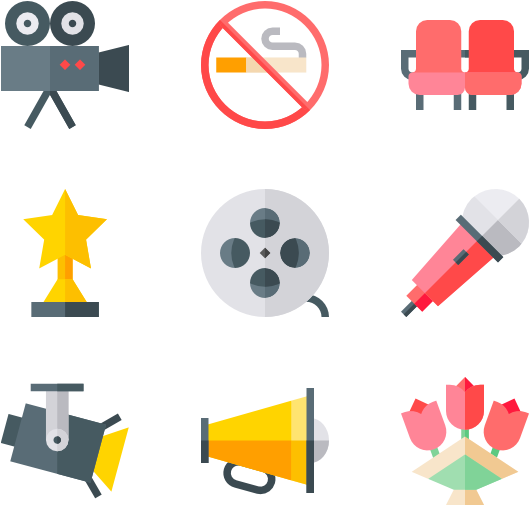 Cinema - Movie Theater (600x564), Png Download