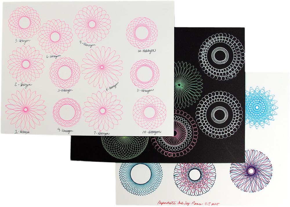 Spirograph Tests Img 4529 1000x715px - Circle (1000x715), Png Download