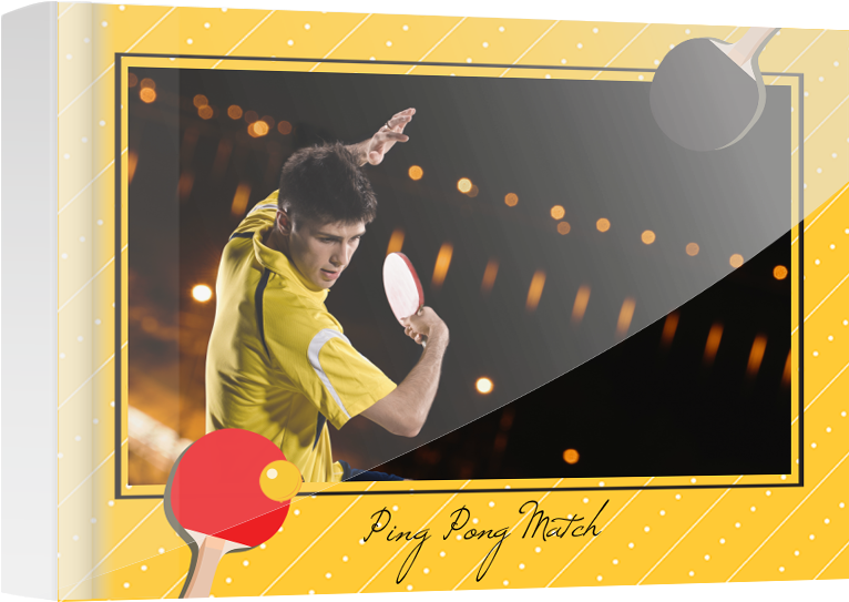 Ping Pong Match - Masquerade Ball (850x850), Png Download