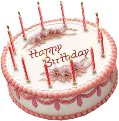Png Birthday Cake - Transparent Background Birthday Cake Png (392x400), Png Download