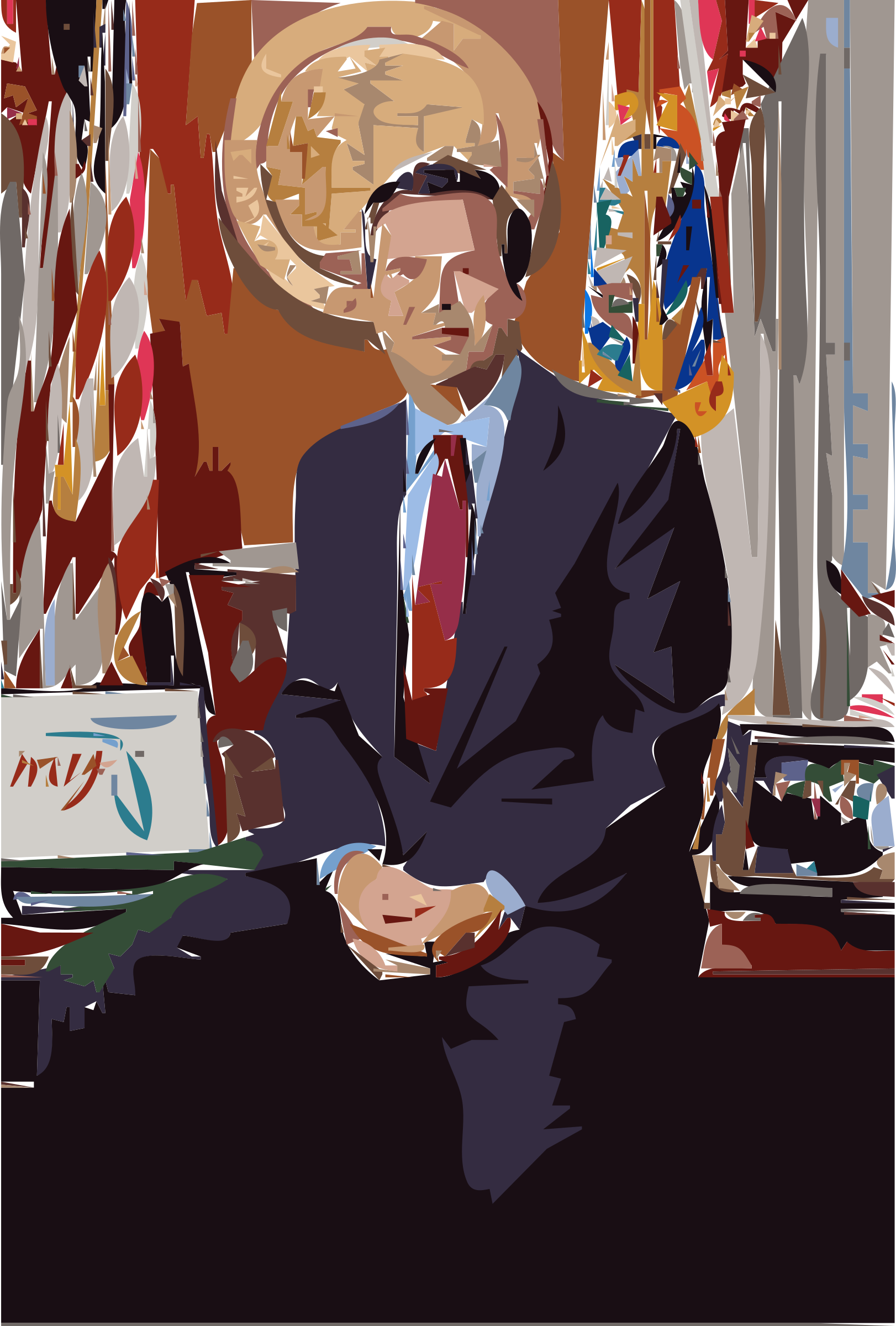 This Free Icons Png Design Of Jeb Bush Painting (1622x2400), Png Download