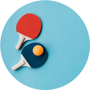 Ping Pong (611x408), Png Download