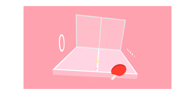 Visit - Ping Pong (877x560), Png Download