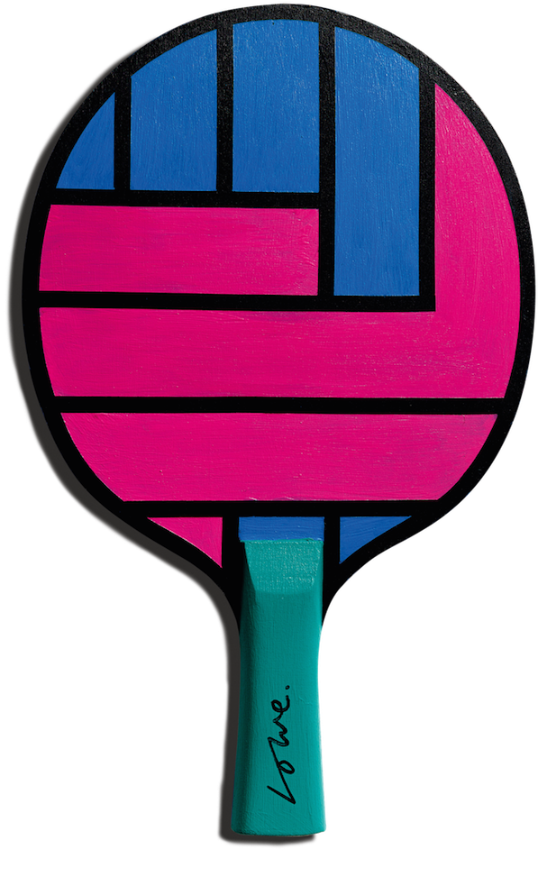 The Art Of Ping Pong - Art (750x1125), Png Download