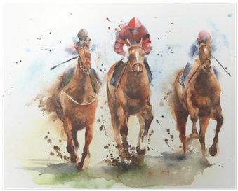 Horse Racing Race Riding Sport Jockeys Competition - Melbourne Cup 2018 (400x400), Png Download