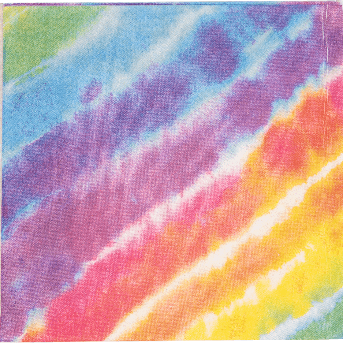 Tie Dye Party Napkins, 16ct (1400x1400), Png Download