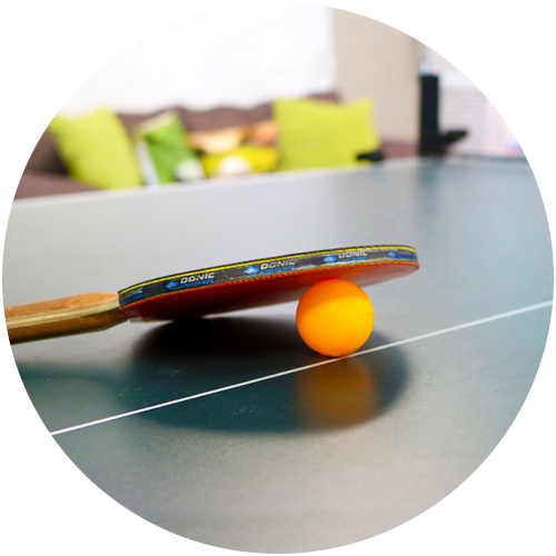 London Perks - Ping Pong (500x500), Png Download