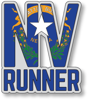 Nv Runner - Flag - 4 - - Graphic Design (576x576), Png Download