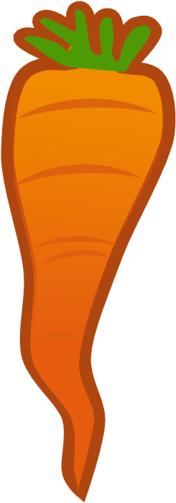 Free To Use & Public Domain Carrot Clip Art - Transparent Animated Carrot (555x785), Png Download