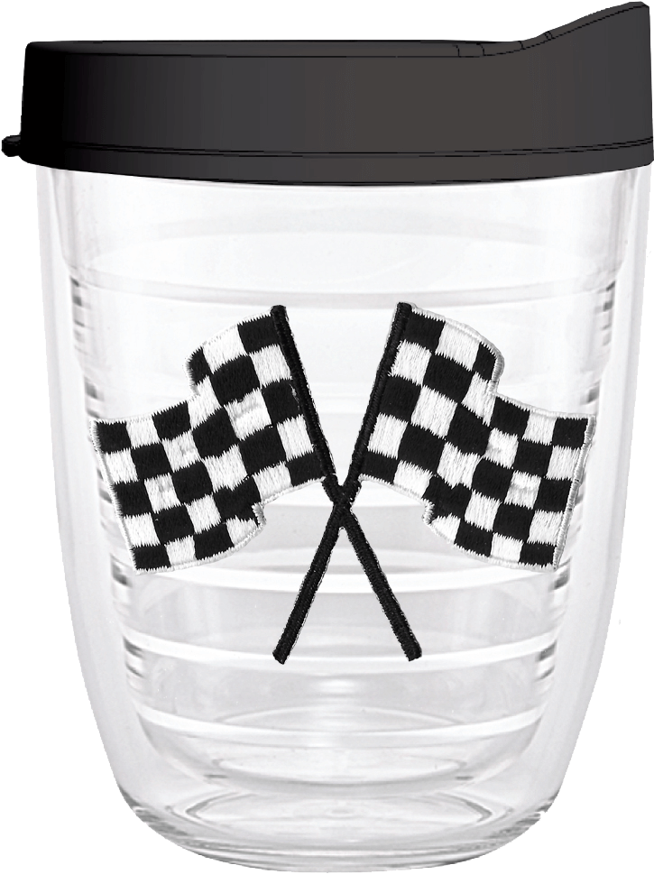 Race Flag 12oz Tumbler - Racing Flag (800x1200), Png Download