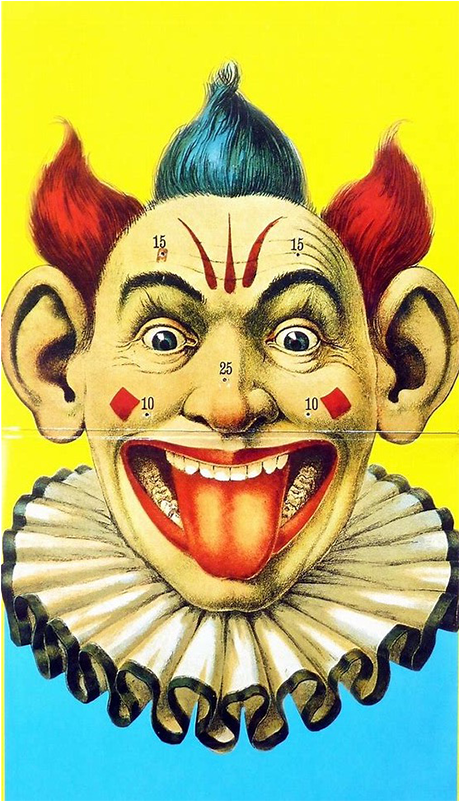 Scary Clown - Circus Digital Creepy Clown (800x800), Png Download