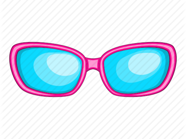 Beach Sunglasses Transparent Cartoon (640x480), Png Download