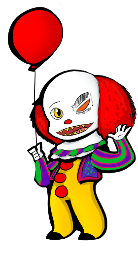 Pennywise The Dancing Clown By Wakkodemonboy - It (455x533), Png Download