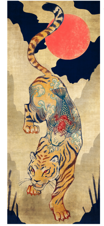 A Tiger - Poster (480x750), Png Download